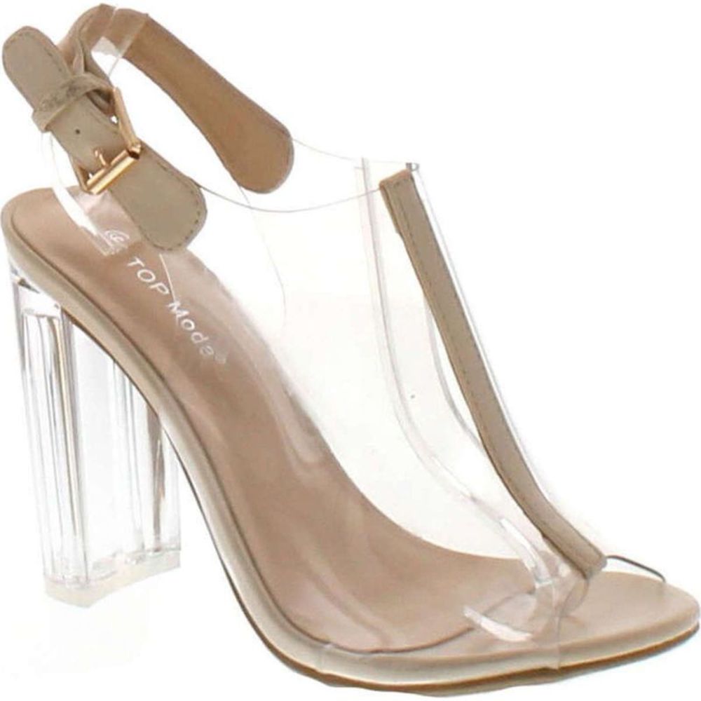 Top Moda Fenton-1 Beige Womens sandals 7.5 NEW